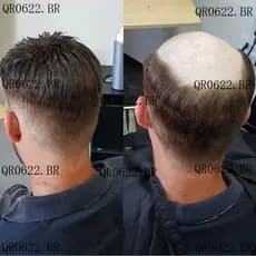 Mens Peruca Preta Curto Natural Em Camadas De Cabelo Falso Dos Homens Por Perda