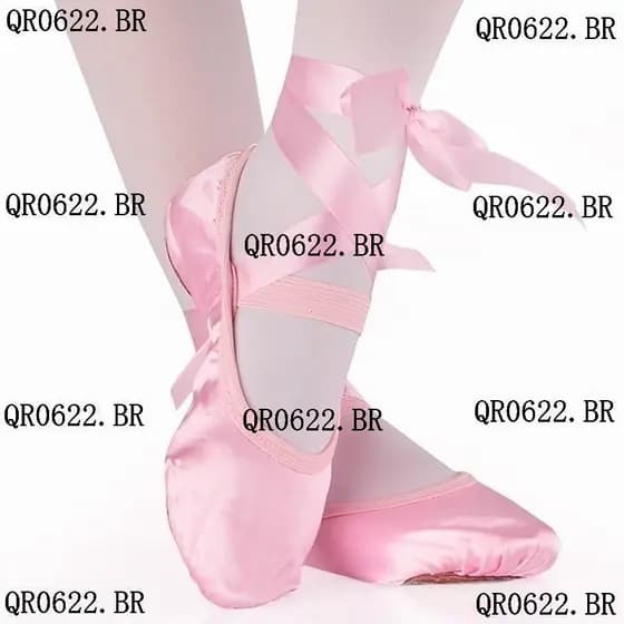 Fita redonda com tiras de ombro sapatos de balé menina interior ioga adulto sapatos de balé dança