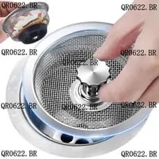 Filtro De Afundamento De Cozinha Aço Inoxidável Filtros De Malha De Esgoto Ferramentas Drenos De Piso De Banheiro Plugue
