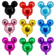 18polegadas Festa Mickey Cabeça Do Rato Mouse Head Balão De Alumínio Decoração De Festa De Aniversário