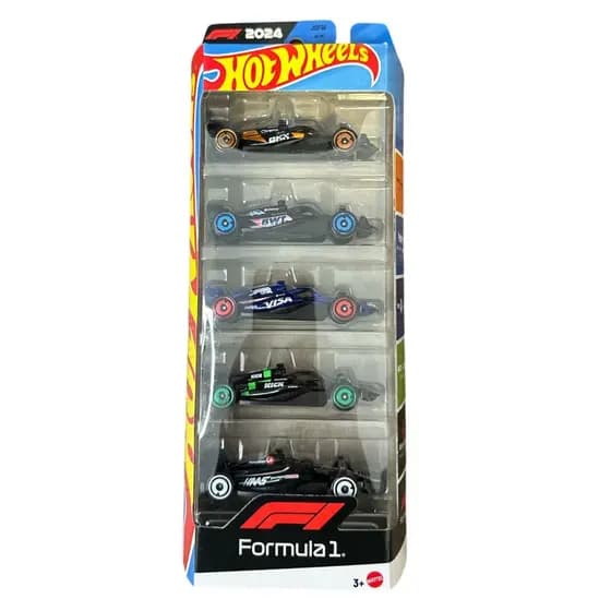 Hot Wheels FORMULA 1 Pack c/5 Carrinhos