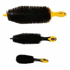 Kit Para Limpeza Automotiva Com 3 Escovas Para Rodas Pequena Media E Grande Vonder
