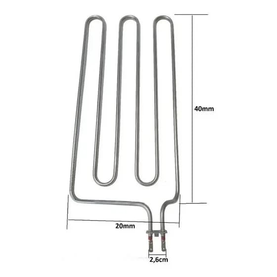 Resistência P/ Churrasqueira Fischer Grill 1800w 127V ou 220V