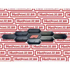 Expositor tipo colmeia Modular Hotwheels Serie Formula 1
