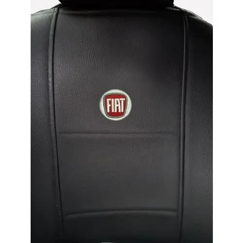 Jogo De Capa Couro Para Banco Carro Fiat Palio Uno Siena Strada Cabine Dupla 1996 - 2017