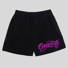 Short de Praia Masculino Osascorte Bermuda Tactel Masculina Elastano Grau pião Moto