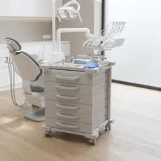 Carrinho Auxiliar - Dentista/Clinica Odontológica - 6 Gavetas