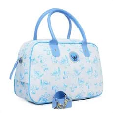 Bolsa Mala Stitch Trnasvesal Mão Menino Unissex Maternidade Creche Casual Viagem Stitch Lilo