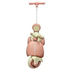 Moto Eletrica Infantil 6v Rosa Com Empurrador Veiculo Infantil Seguro Diversao Pra Criancas
