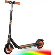 Patinete Elétrico Infantil Laranja Compacto Resistente Seguro Alta Performance