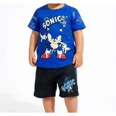 CONJUNTO INFANTIL roupa nova de menino conjunto infantil masculino short e blusa juvenil