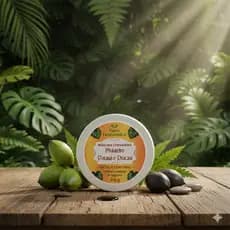 Máscara Facial Clareadora Mulateiro 250g Anti Manchas Melasma Rugas Olheiras Antissinais Vegana