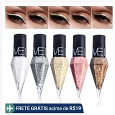Delineador líquido brilhante Pearl Diamond de secagem rápida, não é fácil de borrar