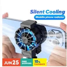 X16 Portátil Mini Universal Telefone Celular Turbo Furacão Ventilador De Refrigeração Radiador Para PUBG Jogo Android Co