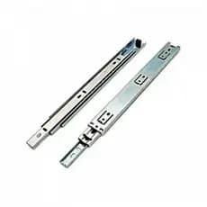 2 Uni Corrediça Telescópica Para Gaveta 40cm 400mm 35kgs O PAR