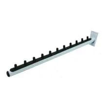 10 Rt Arara Para Parede Inclinado Branco 40 Cm Kit 10 Pecas