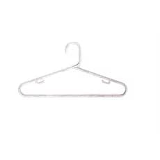 10 Cabide Acrílico Transparente Adulto Expositor Para Roupas