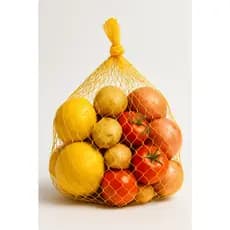 50 un Saco De Laranja Redinha Rede P/ Fruta Limão Goiaba Batata Redinha Feira Oferta