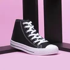 Tenis Botinha Feminino Moda STAR Casual Leve Confortavel Estiloso Dia a Dia ENVIO IMEDIATO ML100