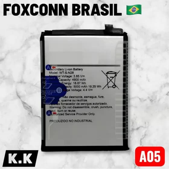 BAT COMPATIVAL (A05) ORI 100% NOVA COM GARANTIA 90 DIA