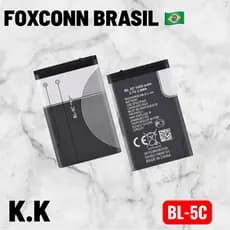 BAT COMPATIVAL NOKIA BL-5C  (ORG) NOVA COM GARANTIA 90 DIAS