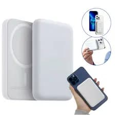 Carregador Portátil De Indução Magsafe Sem fio  Carga 5000mAH/10000mah powerbank