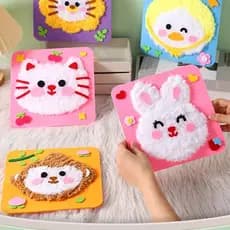 Costura Infantil Completo Premium Divertido e Criativo com Animais Adoráveis Fofos para Iniciantes e Crianças 4-12 Anos