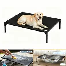 Cama Suspensa Oxford Lavável Resistente para Todos os Pets