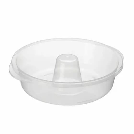 Forma Pudim Bolo Manjar Micro Ondas Transparente