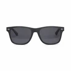 Óculos Qix Skate 02 de Sol Masculino Feminino Básico Preto Lente Escura Plástico