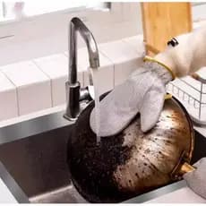 KIT 5 Luvas Lava Louça e Para forno, De Aço, fácil Limpeza Isolamento Térmico À Prova D'água BEST