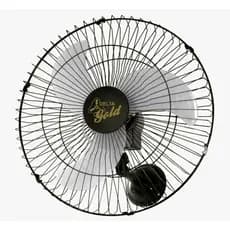 Ventilador Oscilante de Parede 60cm Gold - Grade de Aço