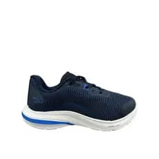 Tênis Esportivo Infantil Masculino Azul Escuro Leve e Confortável
