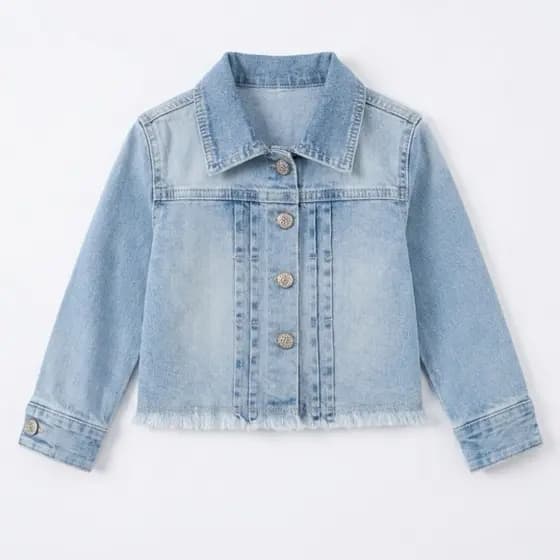Jaqueta Camiseta Feminina Infantil Tamanho 03 – Estilosa, Confortável e Versátil