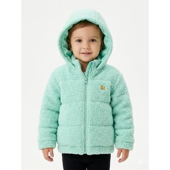 Blusa Jaqueta Infantil Feminina Inverno Tamanho 1 Menina Quentinha Casaco Frio Estiloso