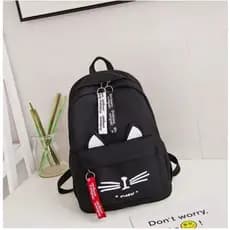 Mochila Feminina Nylon Com Estojo Impermeável Para Trabalha Escolar Moda Fashion