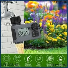 Sistema De Controle Automático De Rega Com Temporizador De Irrigação De Jardim Inteligente Para Plantas E Gramados Ao Ar