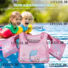 Anel Flutuante Manga Do Braço Colete Equipamento De Natação Infantil Grampos De Espuma Para Piscinas Brinquedos De Pisci