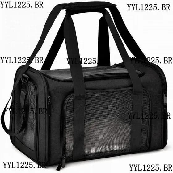 Grande Bolsa De Transporte Pet Para Cães E Gatos Avião Viajem Pronta Entrega