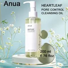 Anua Heartleaf Pore Control Óleo De Limpeza 200ml Remoção Rápida De Maquiagem Para Todos Os Tipos De Pele