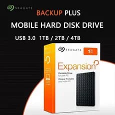 Seagate Expansion Desktop 1TB/2TB 4TB HD Disco Rígido HD Externo USB 3.0 Para PC Laptop