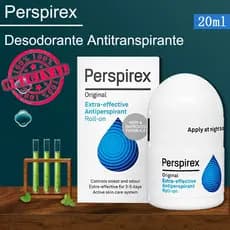 Perspirex Antitranspirante 20ml Anti Suor Tratamento Original Para Desodorantes Corporais Suando Odores