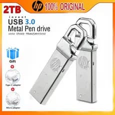 Pen Drive HP 2 Tb USB 3.0 À Prova D'água Perfeito Para Arquivos Grandes Repositório Local