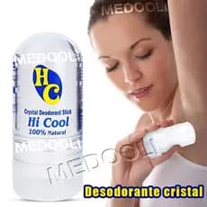 Desodorante cristal pedra Natural Pode ser usado em todo o corpo para o odor corporal Antitranspirantes