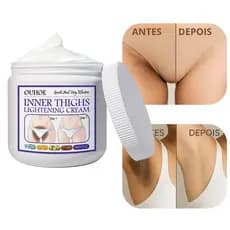 Super Clareador para Axilas e Virilhas 60g | Clareamento de Áreas Íntimas e Coxas - Nunca Mais Escuras