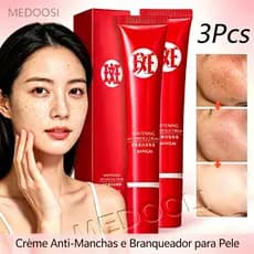 Creme Clareador Forte Para Remover Manchas Escuras | Tratamento Pigmentado E Cuidados Diários da Pele
