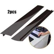 2pcs /Tampa de silicone 25" para bancada, tiras largas entre fogão, forno, lava-louças, resistente e fácil de limpar
