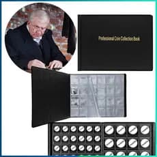 Album para 240 Moedas Organizador de moedas  30mm*30mm 45*45mm