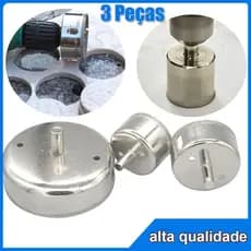 3 Pçs Broca Serra Copo Diamantada Para Cerâmica Piso Vidro Porcelanato 50mm 60mm 100mm