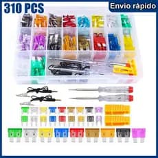 310 Peças Mini Kit de Fusíveis para Carro e Caminhão Marítimo com Ferramenta de Extração (2A-35A)